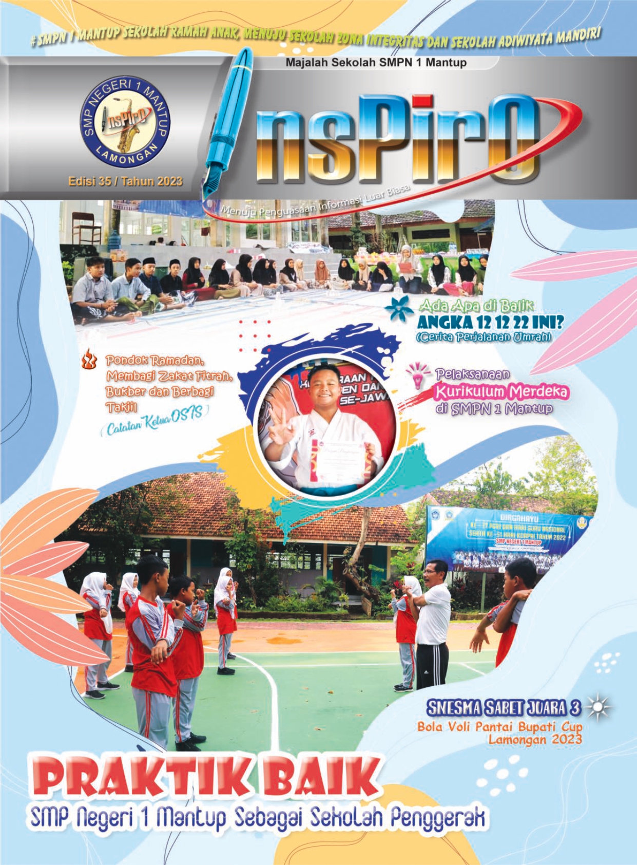 PRAKTIK BAIK SMP NEGERI 1 MANTUP SEBAGAI SEKOLAH PENGGERAK