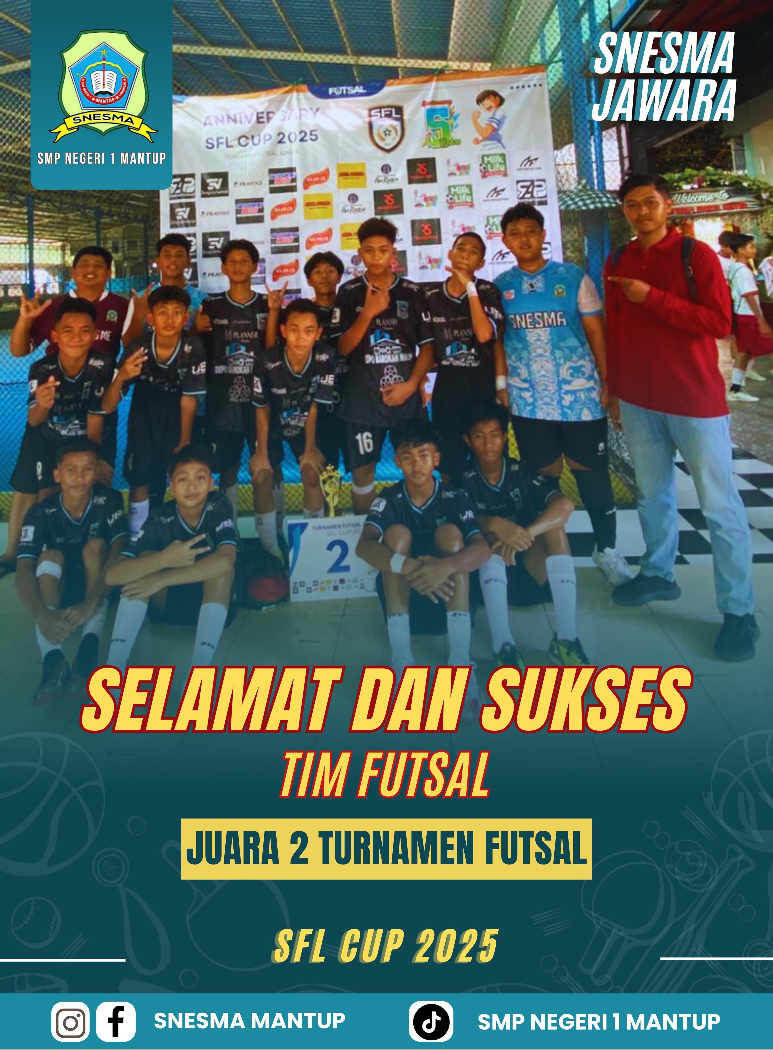 JUARA 2 DI SFL CUP